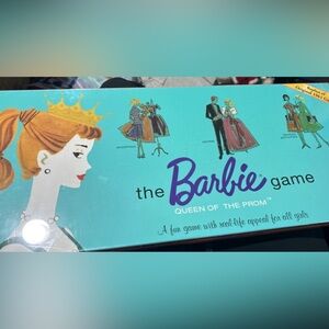 THE BARBIE GAME QUEEN OF THE PROM 2006 Replica of 1961 Game. Vintage & New!